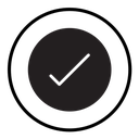 Check sign icon