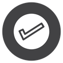 Checkbox Black Filled icon