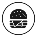 Cheese burger 2 icon