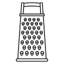 Cheese grater icon