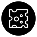 Cheese slice icon