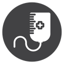 Chemotherapy IV Bag icon
