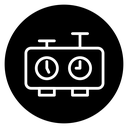 Chess clock icon