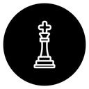 Chess king icon