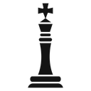 Chess king icon