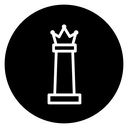Chess queen icon
