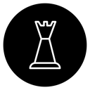 Chess rook 4 icon