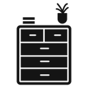 Chest of drawers icon