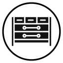 Chest of drawers icon