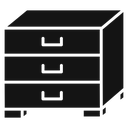 Chest of drawers icon