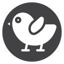 Chick Raised Wing icon