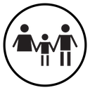 Child custody icon