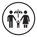 Child custody icon