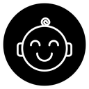 Child face icon