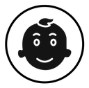 Child face icon