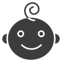 Child face icon