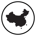 China map icon
