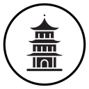 Chinese temple icon