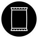 Chips bag icon