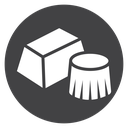 Chocolate Black Filled icon