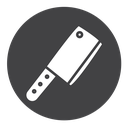 Chopper knife icon