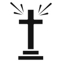 Christian Cross icon