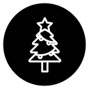 Christmas tree icon