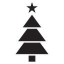 Christmas tree icon