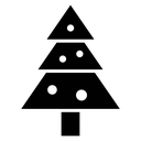 Christmas tree icon