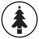 Christmas tree icon