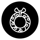 Christmas wreath 2 icon