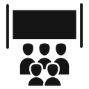 Cinema Audience Screen icon