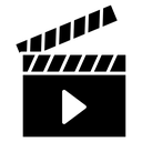 Cinema flapper icon