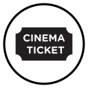 Cinema ticket icon