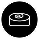 Cinnamon roll icon