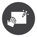 Clean Black Filled icon