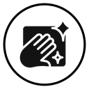 Clean surface icon