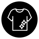 Clean t-shirt icon