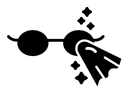 Cleaning Eyeglasses icon
