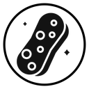 Cleaning sponge icon