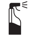 Cleaning spray icon
