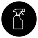 Cleaning spray icon