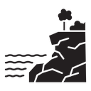 Cliff icon