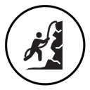 Climbing icon