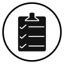 Clipboard check icon