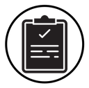Clipboard check icon