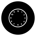 Clock face 3 icon
