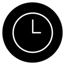 Clock face icon