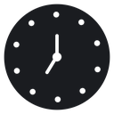 Clock seven 3 icon
