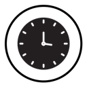 Clock time icon
